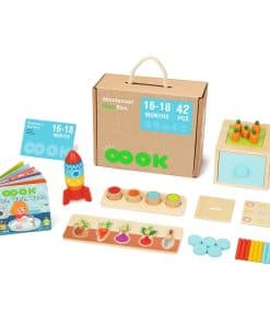 Juguetes Educativos Montessori para niños de 1 año, 6 en 1