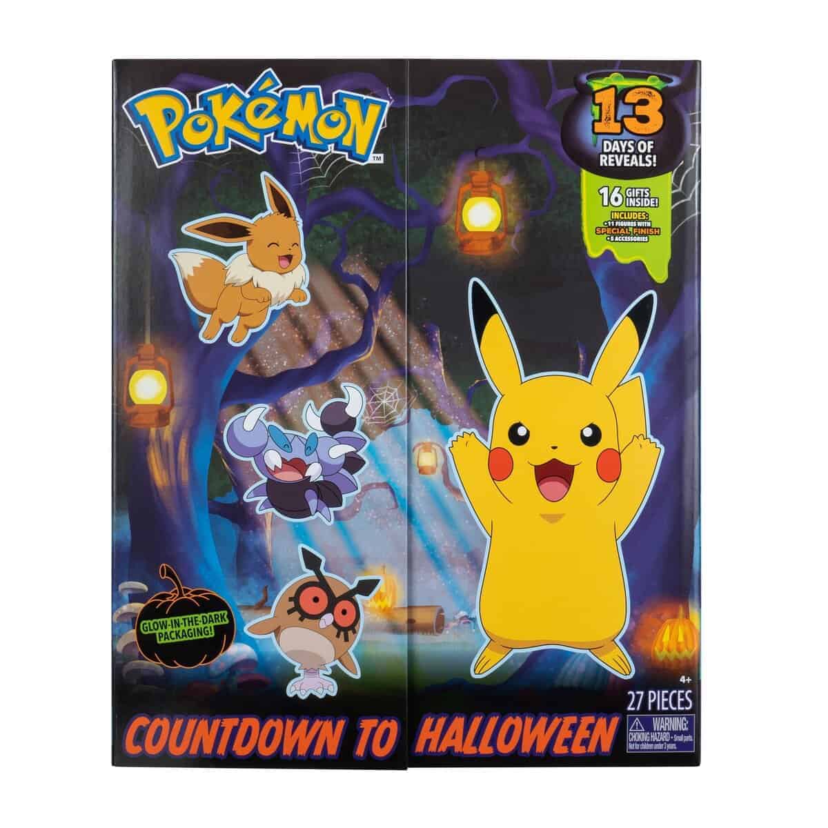 Calendario de Adviento de Halloween Pok�mon 2024 Nuevo para - Imagen 9