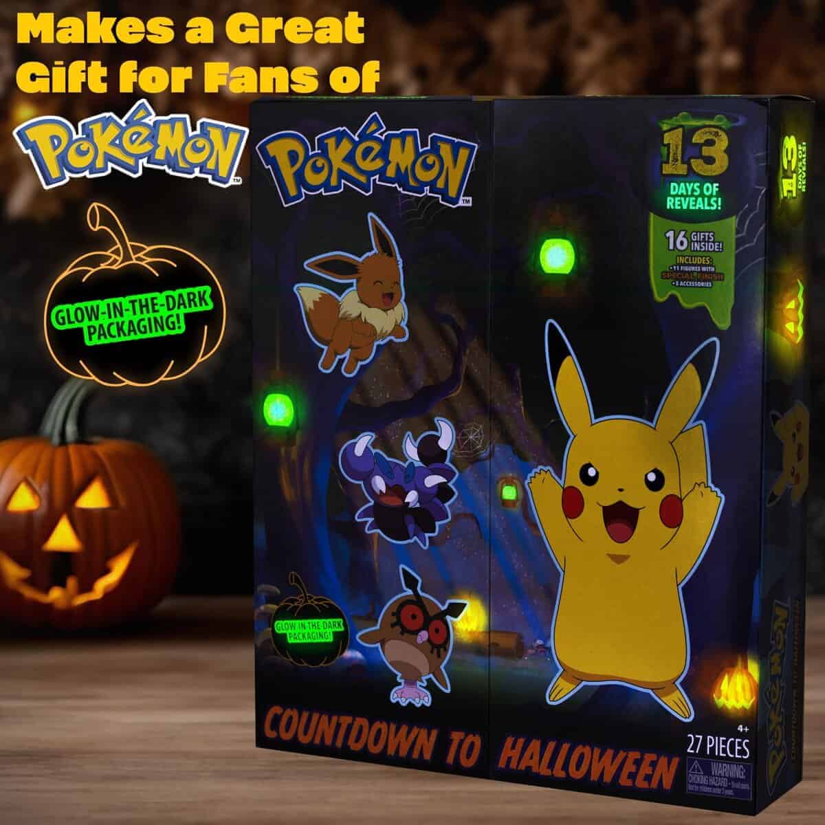 Calendario de Adviento de Halloween Pok�mon 2024 Nuevo para - Imagen 7