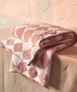 Manta de tiro EASEON para sofá - Manta de punto suave boho,