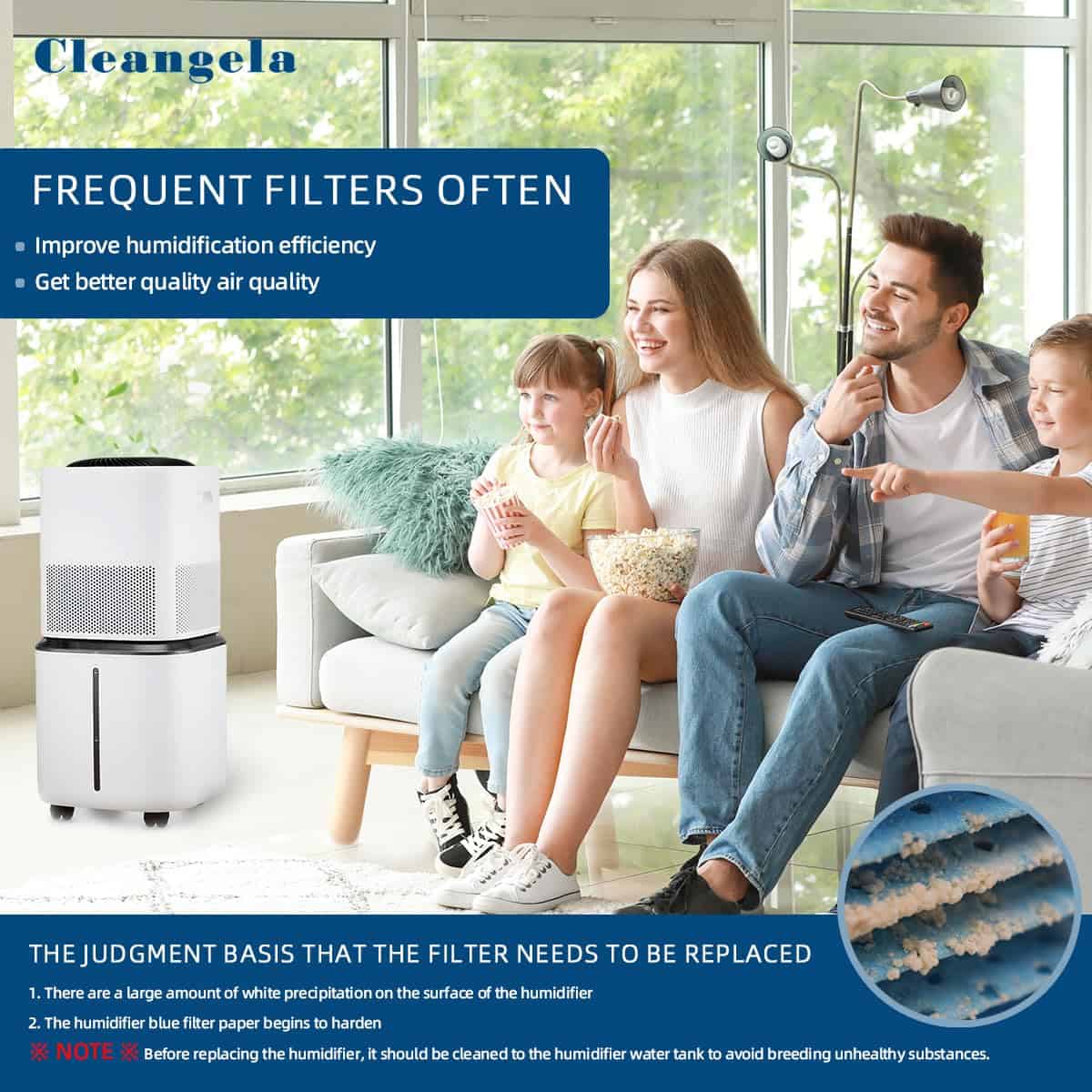 8 Pack 6000S Filtro de Repuesto para Humidificador: - Imagen 8