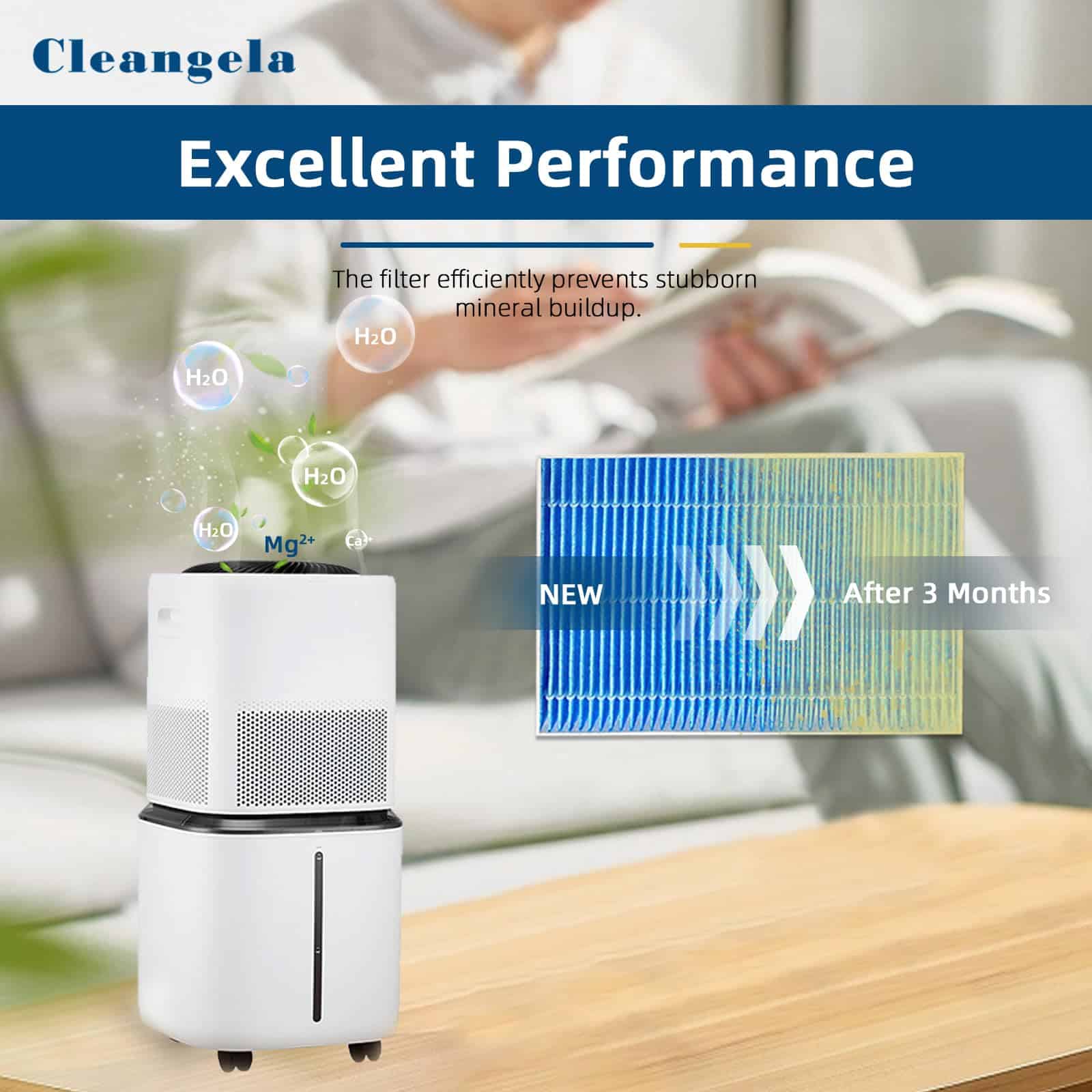 8 Pack 6000S Filtro de Repuesto para Humidificador: - Imagen 7