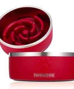 FAHRMOSIS 32 OZ Dog Bowl with Slow Feeder Insert | Tazones