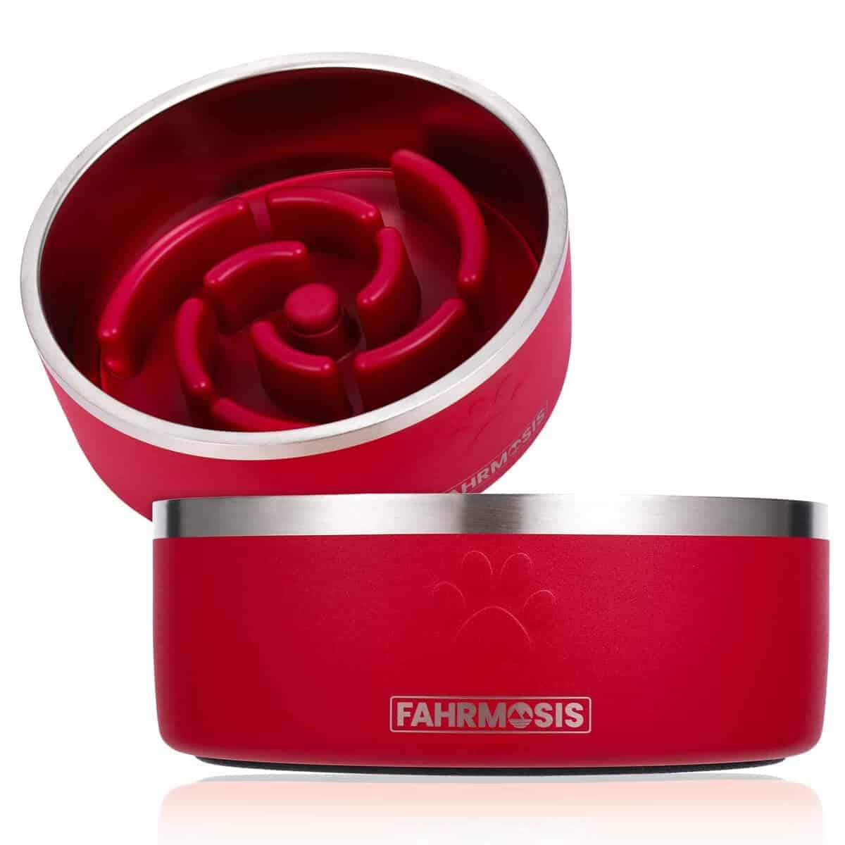 FAHRMOSIS 32 OZ Dog Bowl with Slow Feeder Insert | Tazones