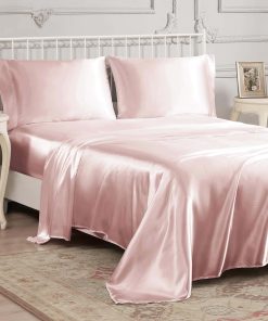 Juego de sábanas de satén sedoso Juliette LeBlanc New York