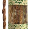 Green Woof, Trenzas de Bully Sticks (12 Pulgadas),