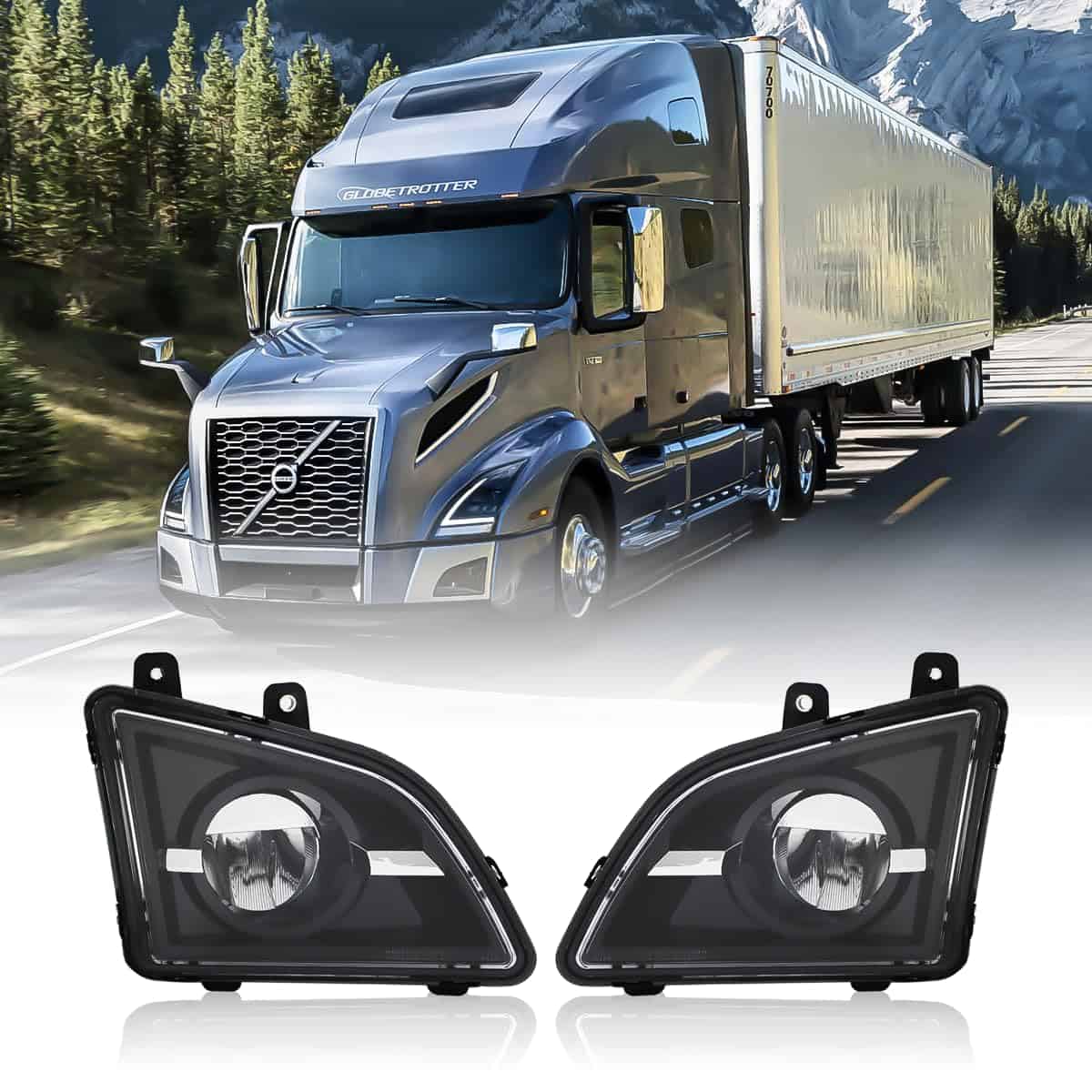 Luces de niebla del parachoques delantero de Unitedlu