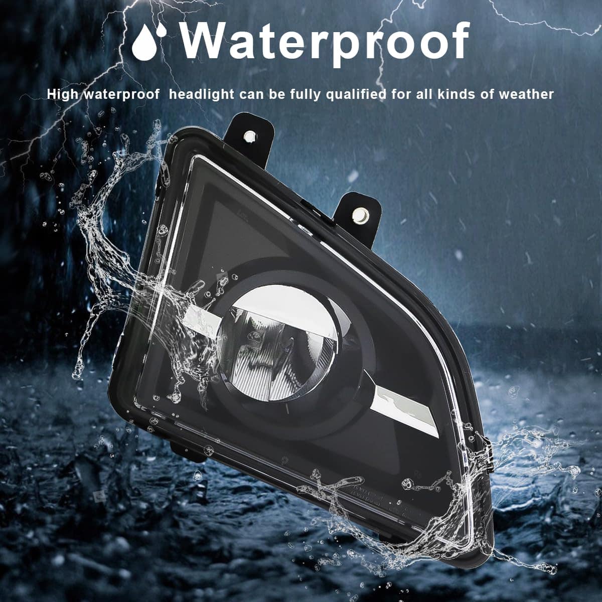 Luces de niebla del parachoques delantero de Unitedlu - Imagen 7