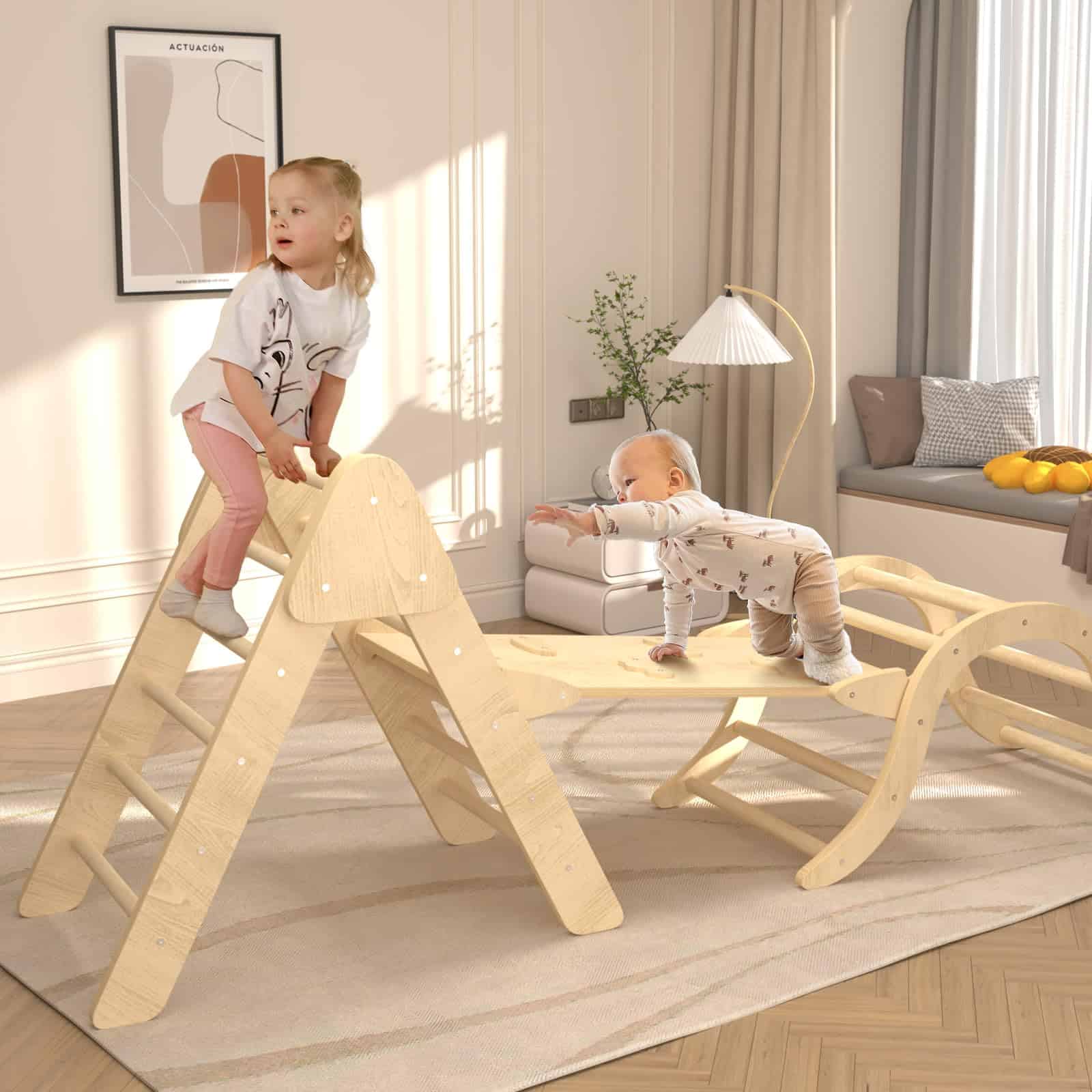 Juguetes de Escalada para Niños en Interiores UROSULO, - Imagen 5