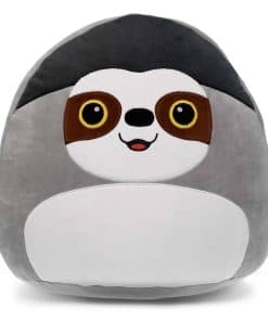 DolliBu Snug Mooshies Sloth Stuffed Animal Plush Toy -