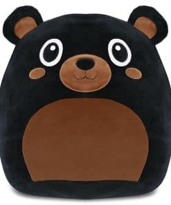 DolliBu Snug Mooshies Oso Negro Peluche - Grandes y Mimosos