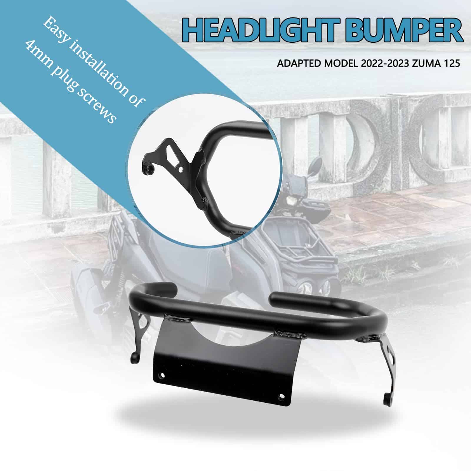 Protector de Faro Delantero para Motocicleta en Material de - Imagen 5