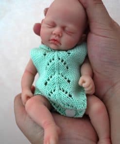 Muñeca de bebé renacido MYREBABY de 7 pulgadas - Muñeco de
