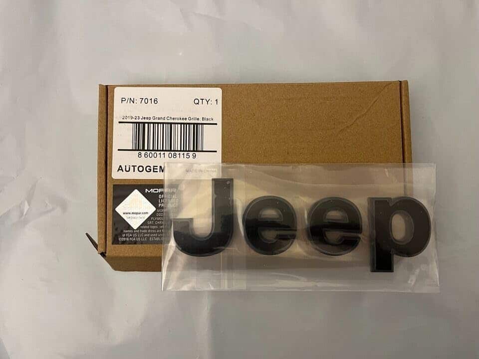 Parrilla Jeep Grand Cherokee 2019-2023, Negro - Imagen 3