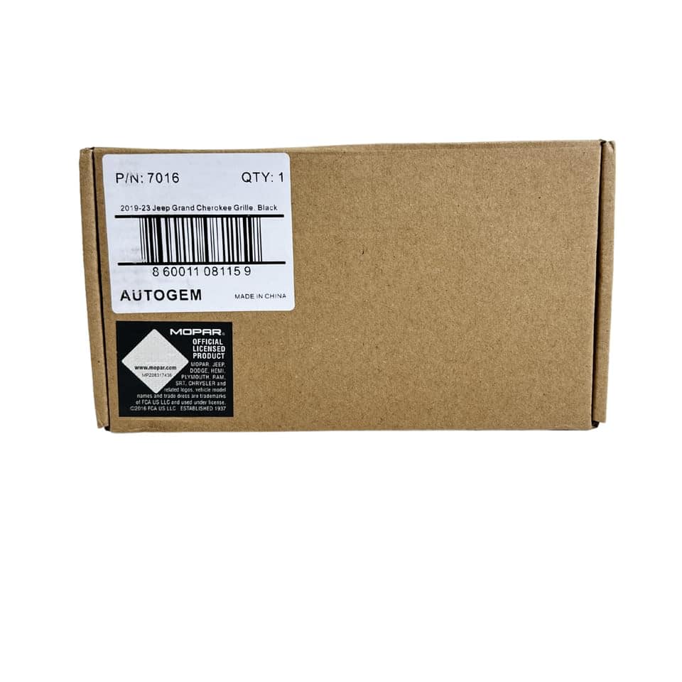 Parrilla Jeep Grand Cherokee 2019-2023, Negro - Imagen 7