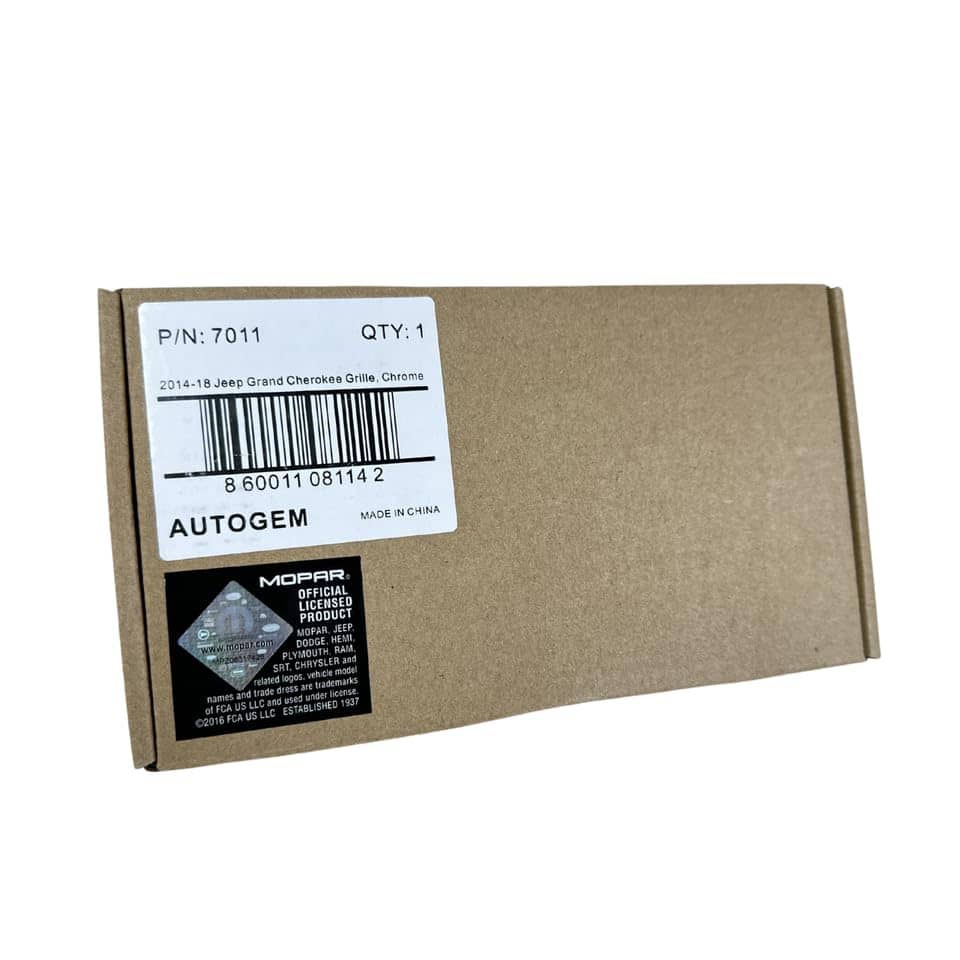 Parrilla Jeep Grand Cherokee 2014-2018, Cromado - Imagen 5