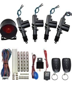 Sistema de Alarma para Automóvil con 4 Actuadores de Cierre