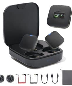 MeloJungle S8 Pro Mini Micrófono Inalámbrico Lavalier para