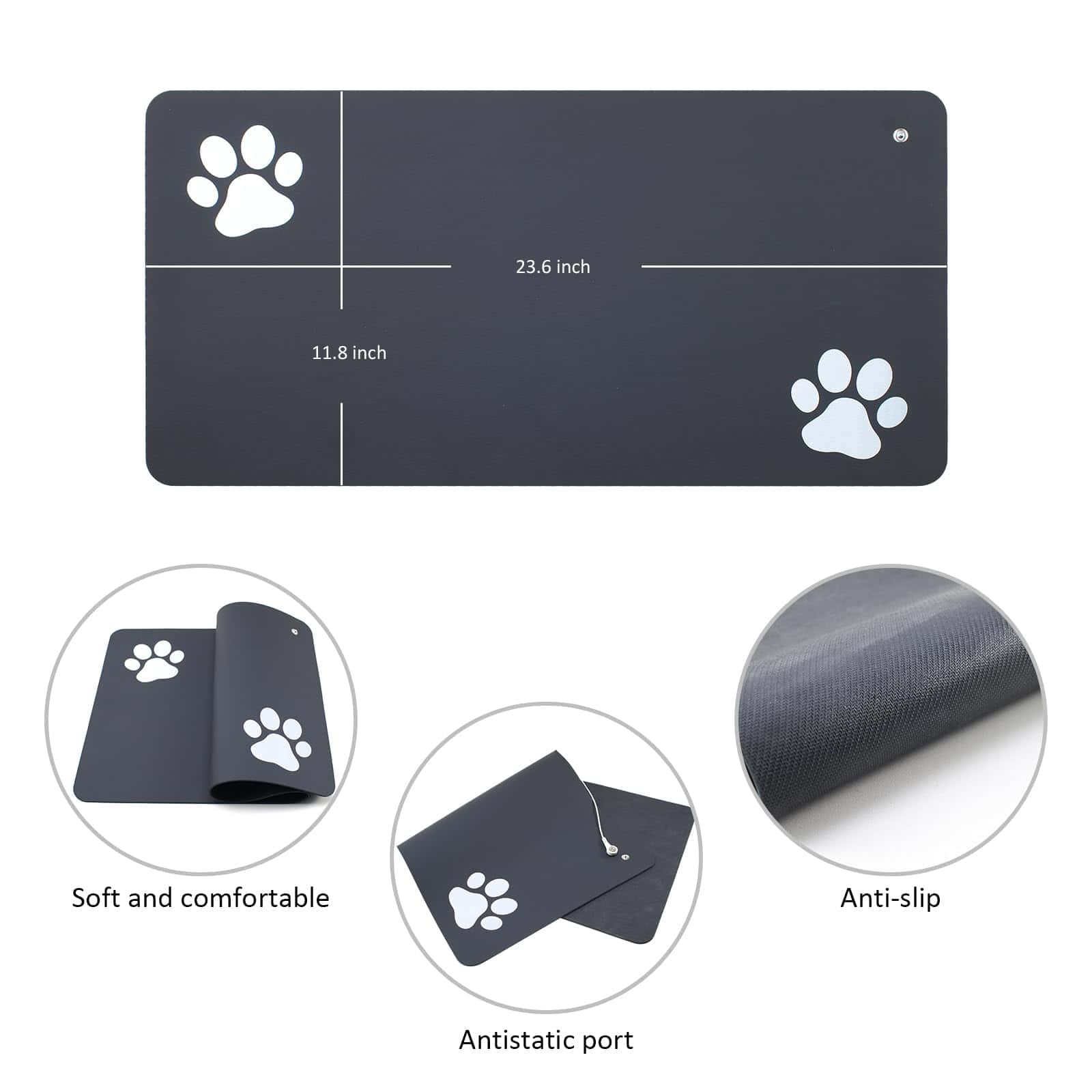 Tapete absorbente para alimentación de mascotas - Tapete - Imagen 5