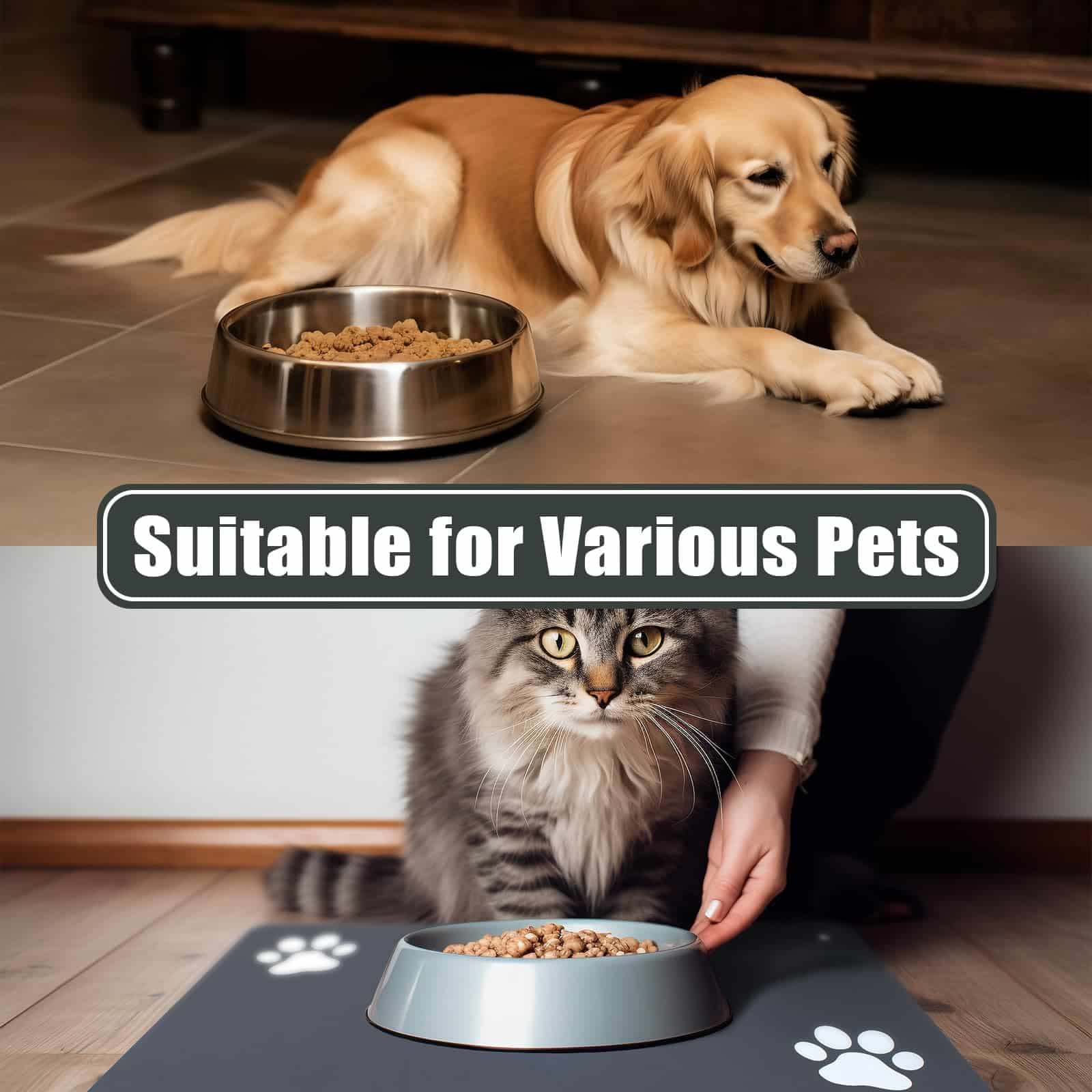 Tapete absorbente para alimentación de mascotas - Tapete - Imagen 8