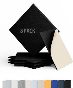 Paquete de 8 Paneles Acústicos -Negro