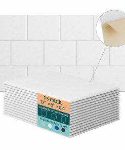 Paneles Acústicos UNECHO para Absorción de -Blanco