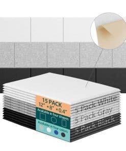 Paneles Acústicos UNECHO para Absorción de Sonido en la