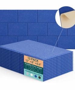 Paneles Acústicos UNECHO para Absorción de -Azul