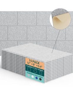 Paneles Acústicos UNECHO para Absorción de -Gris