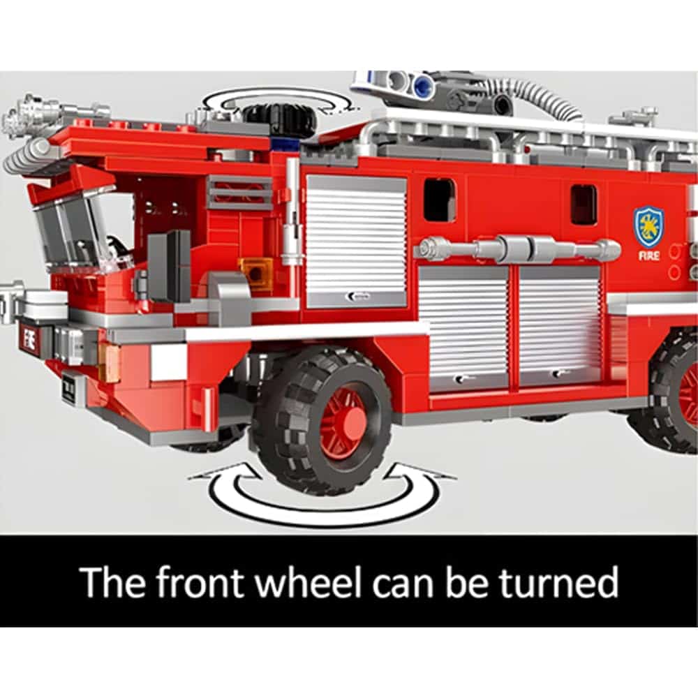 Set de Bloques de Construcción BYWbricks Ciudad Camión de - Imagen 5