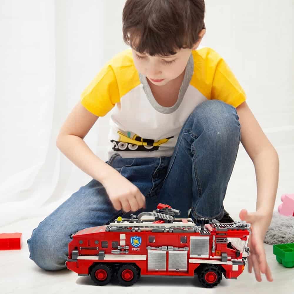 Set de Bloques de Construcción BYWbricks Ciudad Camión de - Imagen 9