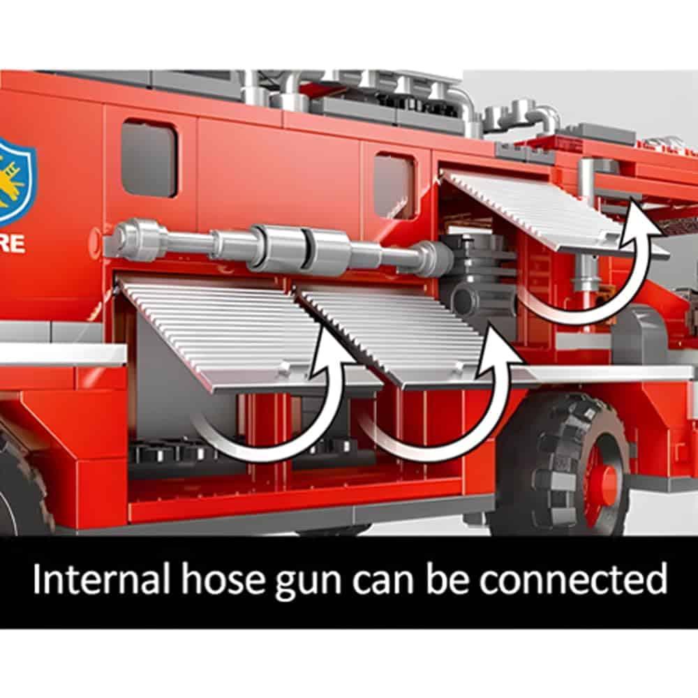 Set de Bloques de Construcción BYWbricks Ciudad Camión de - Imagen 6