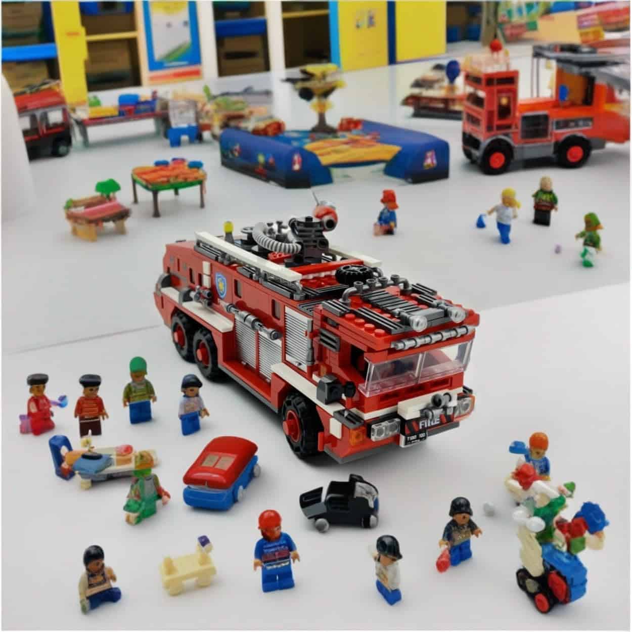 Set de Bloques de Construcción BYWbricks Ciudad Camión de - Imagen 8