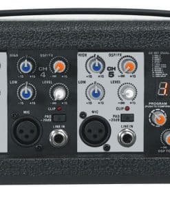 Mixer/Amplificador de 5 Canales Rockville RPM47 1800w con