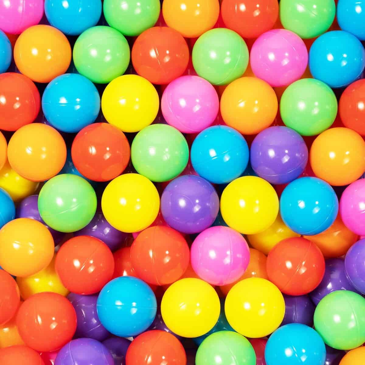 Pelotas para Pelotero Infantil, 200 piezas de 2.15 Pulgadas