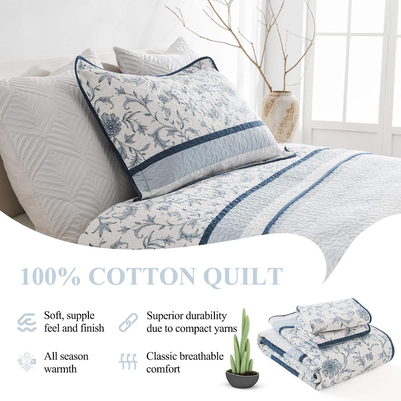 Edredones King Size a Rayas DDUOXIN - Edredón King - Imagen 6