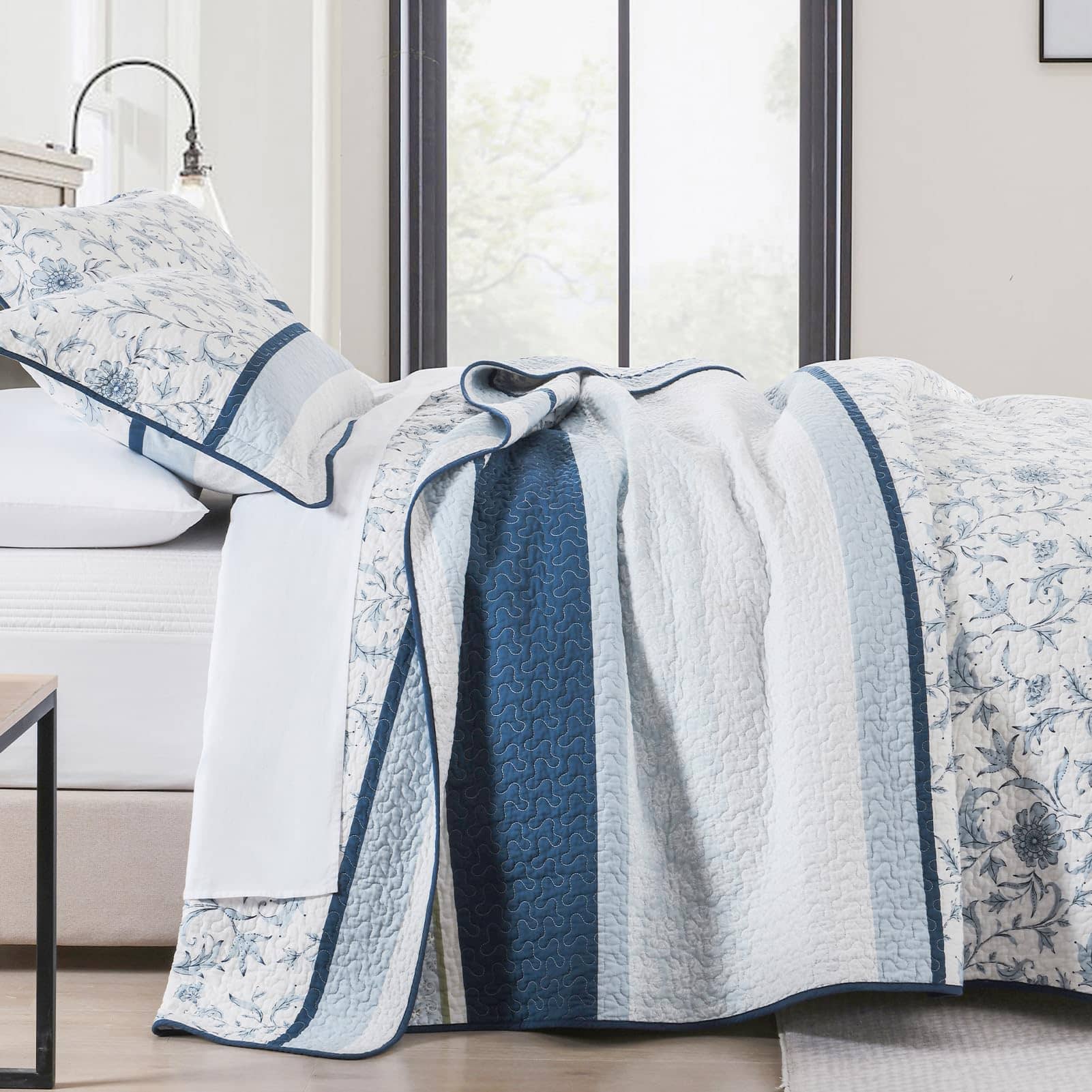 Edredones King Size a Rayas DDUOXIN - Edredón King - Imagen 4