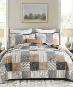 Set de Colcha PERHOM Tamaño Queen - 100% Algodón, Colcha de