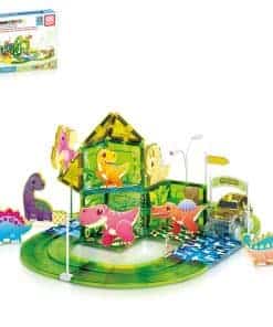 PicassoTiles Pista de Carreras de Coches Magnéticos y