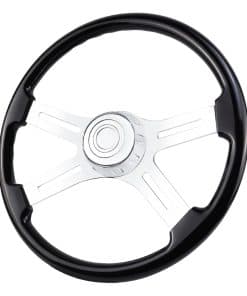 Volante de Dirección de Camión de Madera Maciza de 18"