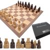 Juego de ajedrez de lujo Isle of Lewis - Ponderado y
