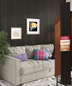 Paneles de Pared Acústicos Modernos Avana - -Roble Ahumado