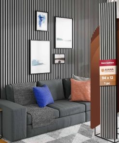 Paneles de Pared de Madera Acústicos Modernos Avana - 94.4