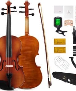 Kit de violín PHOENIX 4/4 de tamaño completo, juego de