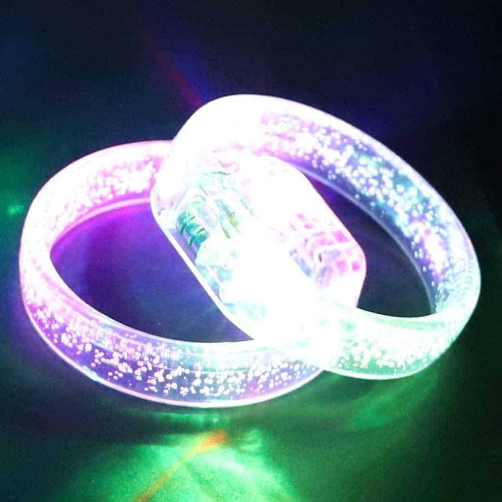 Pulseras Brillantes LED Parpadeantes DAOKEY, Coloridas - Imagen 4