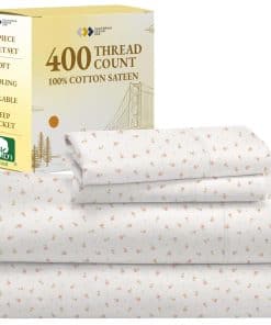 Juego de sábanas estampadas de California Design Den para