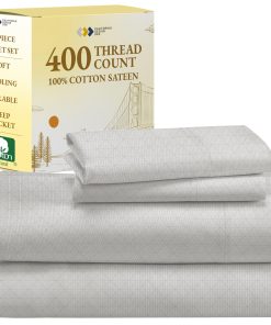 Juego de Sábanas Individual de California Design Den - 400