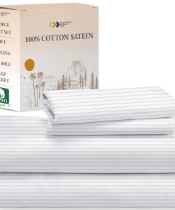 Juego de Sábanas California Design Den a Rayas Tamaño