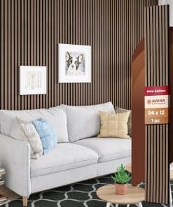 Paneles de Pared Acústicos de Madera Avana Modern � 94.4 x