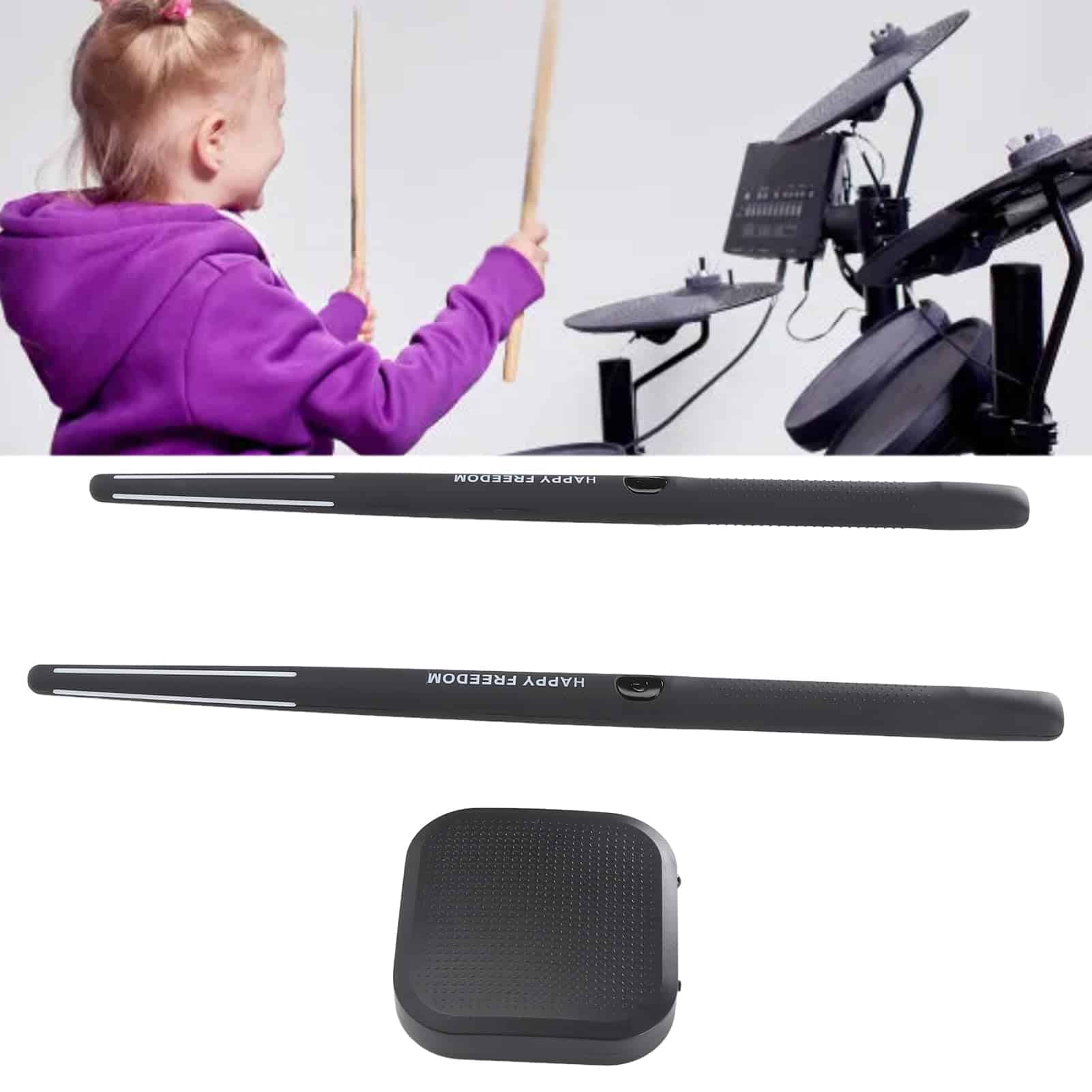 Set de Batería de Aire con Experiencia Inmersiva, - Imagen 6